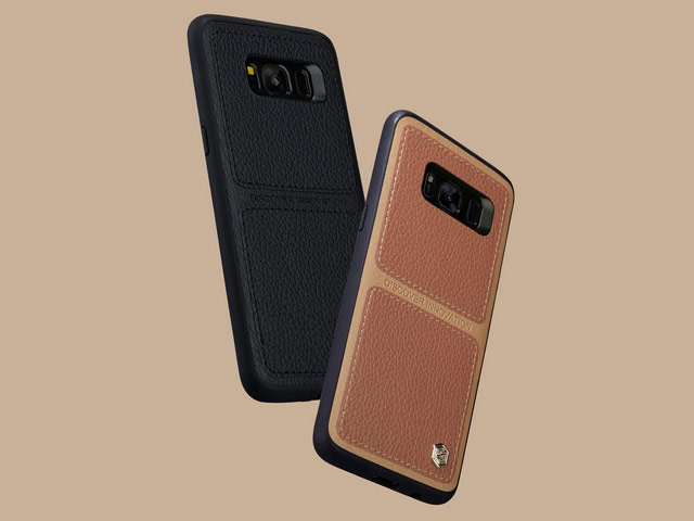 Чехол Nillkin Burt Case для Samsung Galaxy S8 plus (коричневый, кожаный)