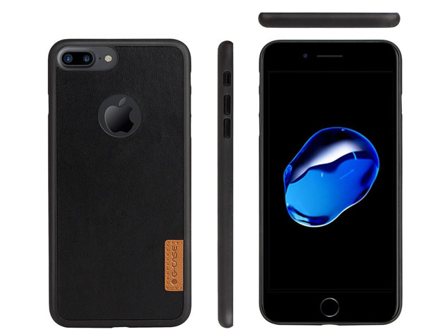 Чехол G-Case Dark Series для Apple iPhone 7 plus (Sheep Skin, кожаный)