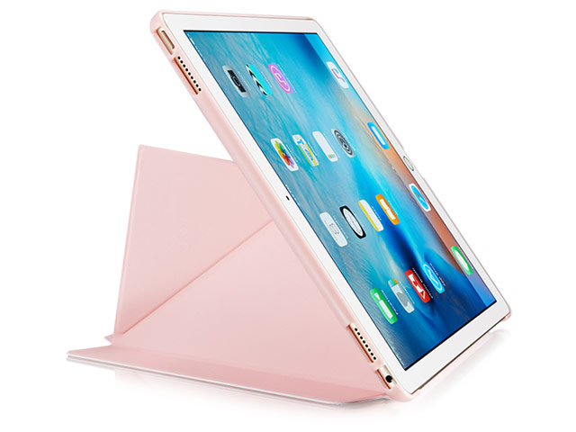 Чехол G-Case Milano Series для Apple iPad Pro 9.7 (розовый, кожаный)