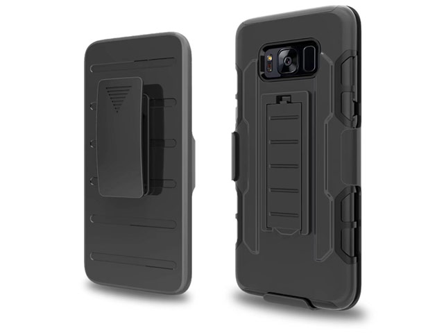 Чехол Yotrix ClipCase case для Samsung Galaxy S8 (черный, пластиковый)