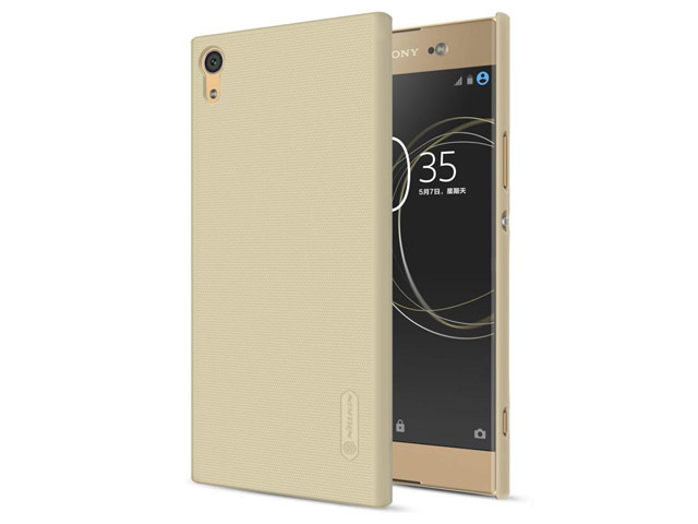 Чехол Nillkin Hard case для Sony Xperia XA1 ultra (золотистый, пластиковый)