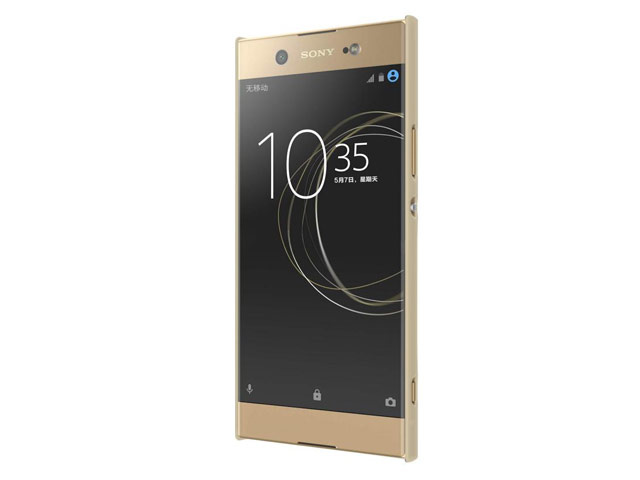 Чехол Nillkin Hard case для Sony Xperia XA1 ultra (золотистый, пластиковый)