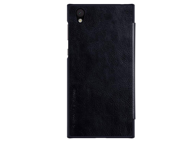 Чехол Nillkin Qin leather case для Sony Xperia L1 (черный, кожаный)