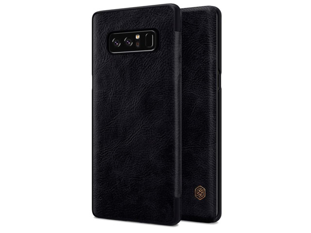 Чехол Nillkin Qin leather case для Samsung Galaxy Note 8 (черный, кожаный)