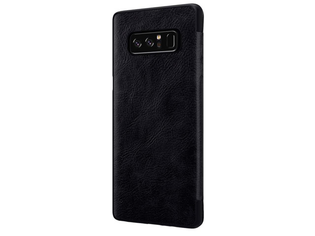 Чехол Nillkin Qin leather case для Samsung Galaxy Note 8 (черный, кожаный)