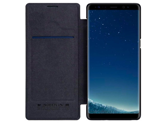 Чехол Nillkin Qin leather case для Samsung Galaxy Note 8 (черный, кожаный)