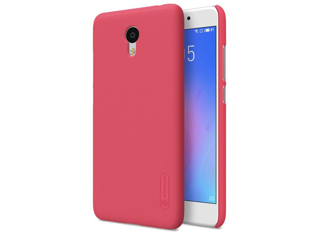 Чехол Nillkin Hard case для Meizu M6 (красный, пластиковый)