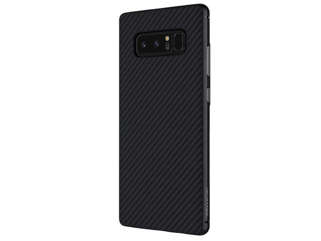 Чехол Nillkin Synthetic fiber для Samsung Galaxy Note 8 (черный, карбон)