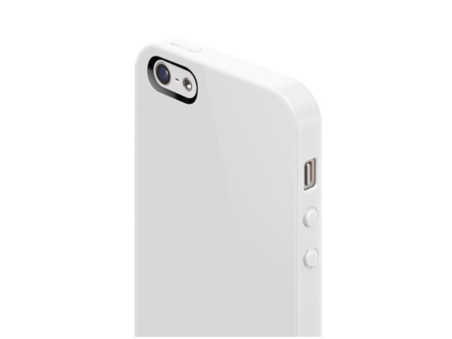 Чехол SwitchEasy Nude Slim Case для Apple iPhone 5 (белый, пластиковый)