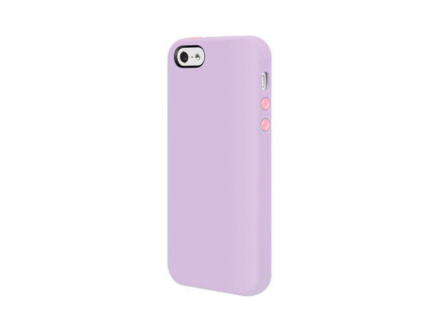 Чехол SwitchEasy Colors Slim Case для Apple iPhone 5 (фиолетовый, пластиковый)