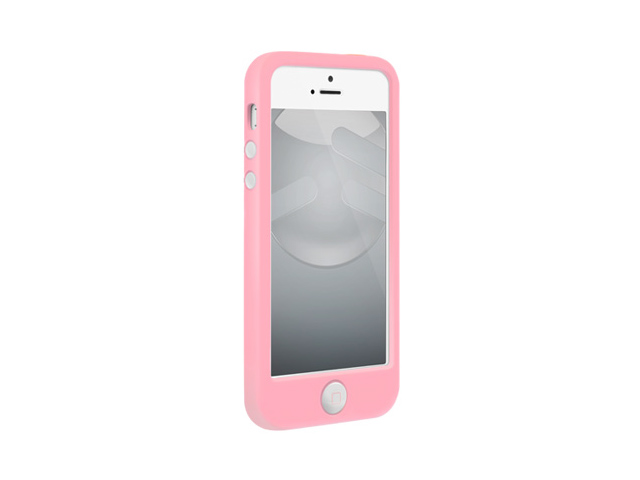 Чехол SwitchEasy Colors Slim Case для Apple iPhone 5 (розовый, пластиковый)