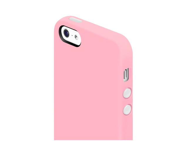 Чехол SwitchEasy Colors Slim Case для Apple iPhone 5 (розовый, пластиковый)