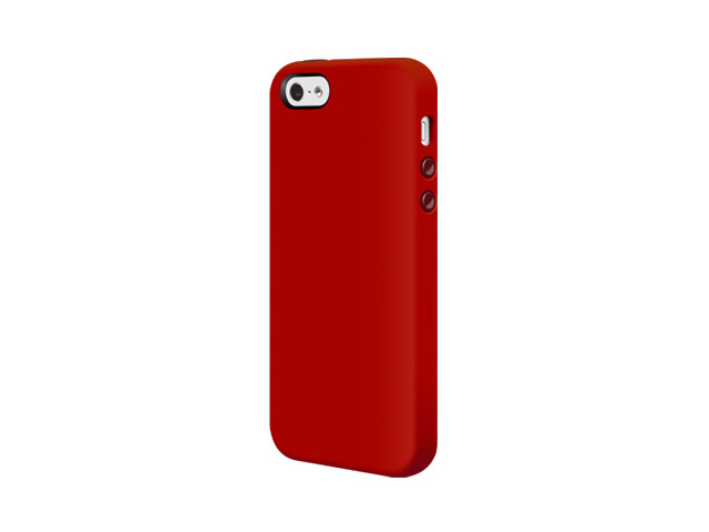 Чехол SwitchEasy Colors Slim Case для Apple iPhone 5 (красный, пластиковый)