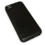 Чехол Yotrix SnapCase для Apple iPhone SE (черный, кожаный)
