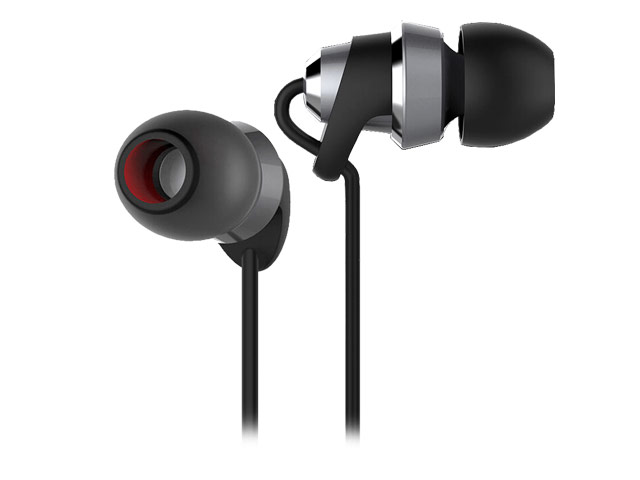 Наушники Remax Metal Earphone RM-585 (черные, пульт/микрофон, 20-20000 Гц, 9 мм)