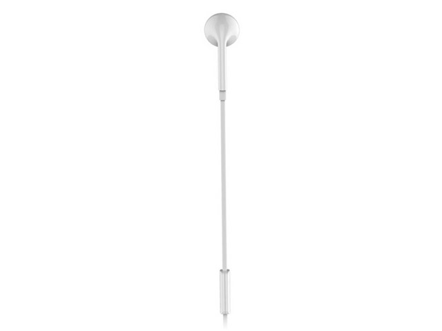 Гарнитура Remax Single Side Earphone RM-101 (белая, пульт/микрофон, проводная)