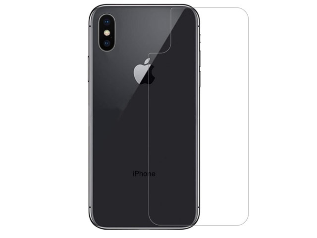 Защитная пленка Yotrix Glass Protector для Apple iPhone X (стеклянная, задняя)