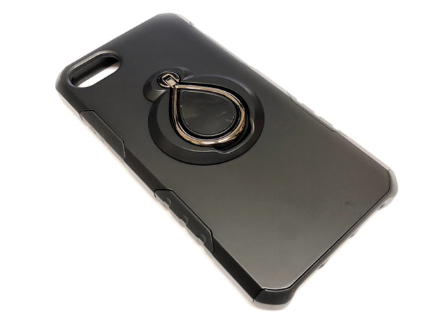 Чехол Yotrix RingCase для Apple iPhone 8 (черный, пластиковый)