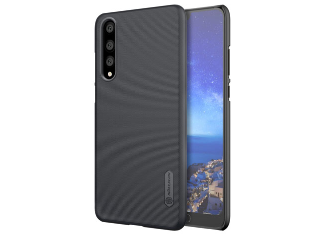 Чехол Nillkin Hard case для Huawei P20 pro (черный, пластиковый)