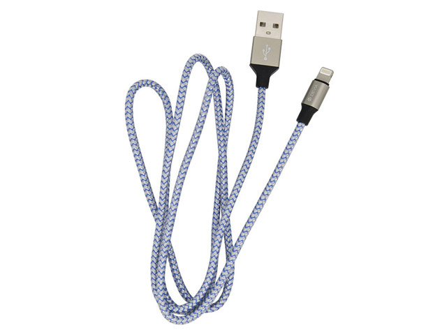 USB-кабель Devia Bubble Fish Cable универсальный (Lightning, 1 метр, серый)