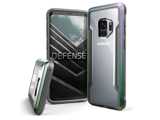 Чехол X-doria Defense Shield для Samsung Galaxy S9 (хамелеон, маталлический)