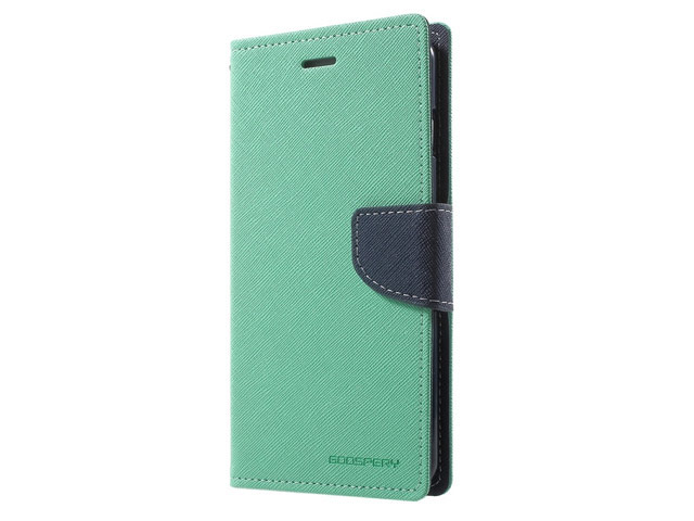 Чехол Mercury Goospery Fancy Diary Case для Huawei P20 (голубой, винилискожа)