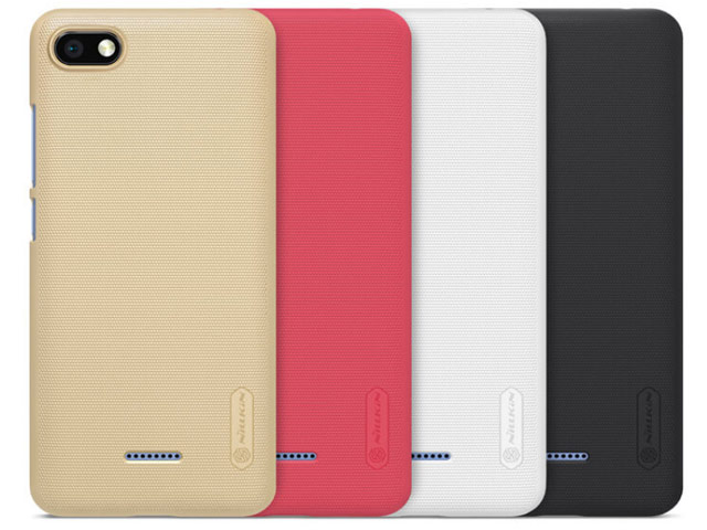 Чехол Nillkin Hard case для Xiaomi Redmi 6A (белый, пластиковый)