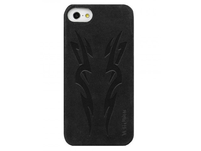 Чехол Vetti Craft Urban Case My Tattoo No 1 для Apple iPhone 5 (черный, кожанный)