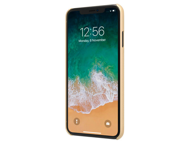 Чехол Nillkin Hard case для Apple iPhone XS max (золотистый, пластиковый)