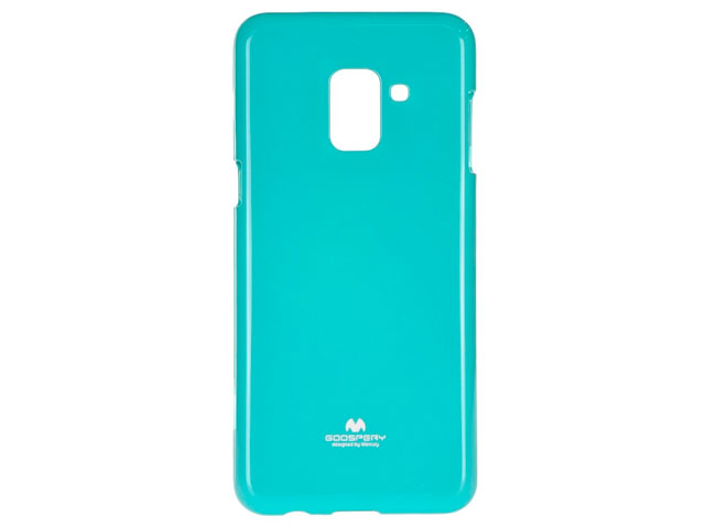 Чехол Mercury Goospery Jelly Case для Samsung Galaxy A6 plus 2018 (бирюзовый, гелевый)