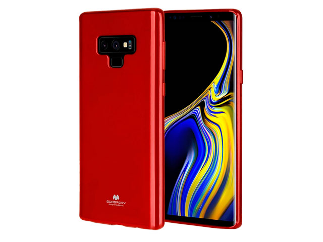 Чехол Mercury Goospery Jelly Case для Samsung Galaxy Note 9 (красный, гелевый)