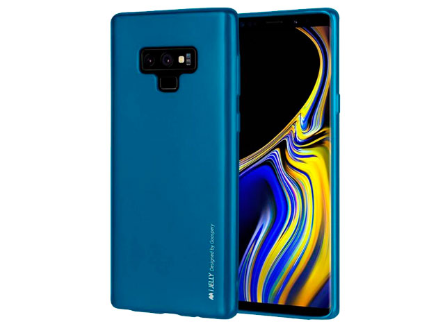 Чехол Mercury Goospery i-Jelly Case для Samsung Galaxy Note 9 (голубой, гелевый)