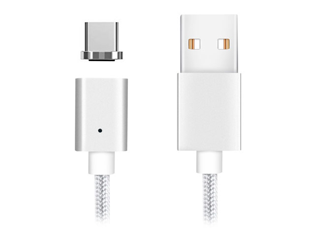 USB-кабель Synapse Magnetix Cable (USB Type C, серебристый, 1 м)