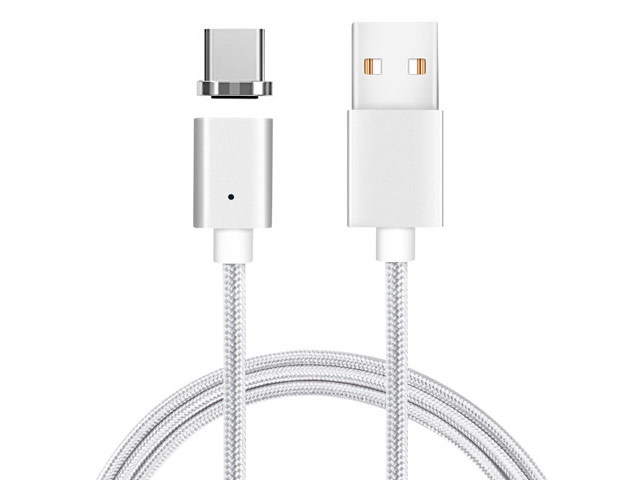 USB-кабель Synapse Magnetix Cable (USB Type C, серебристый, 1 м)