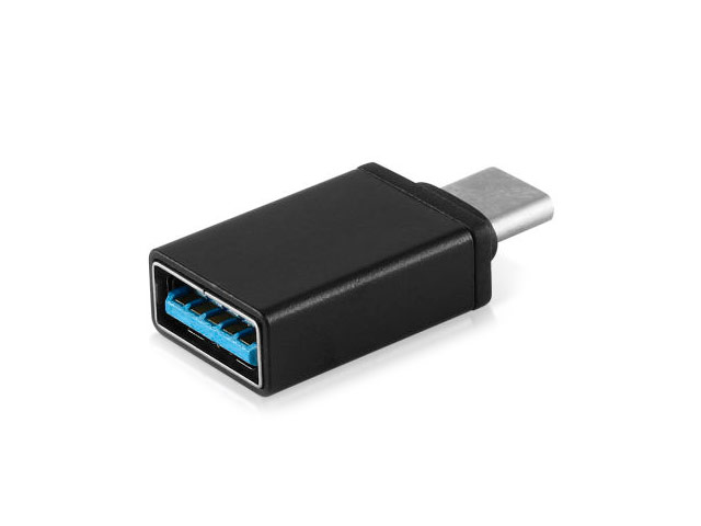 Адаптер Yotrix OTG-USB Adapter универсальный (USB Type C-USB 3.0, черный)