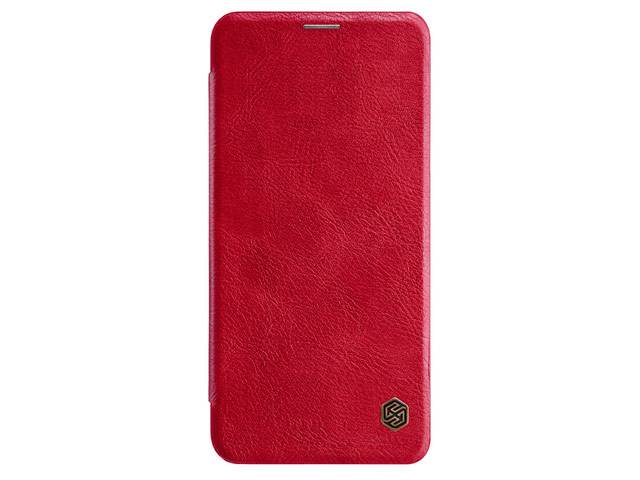 Чехол Nillkin Qin leather case для LG V40 ThinQ (красный, кожаный)