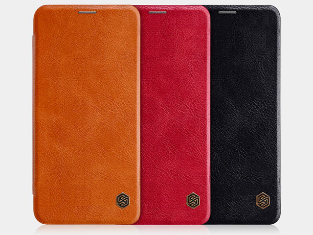 Чехол Nillkin Qin leather case для LG V40 ThinQ (красный, кожаный)