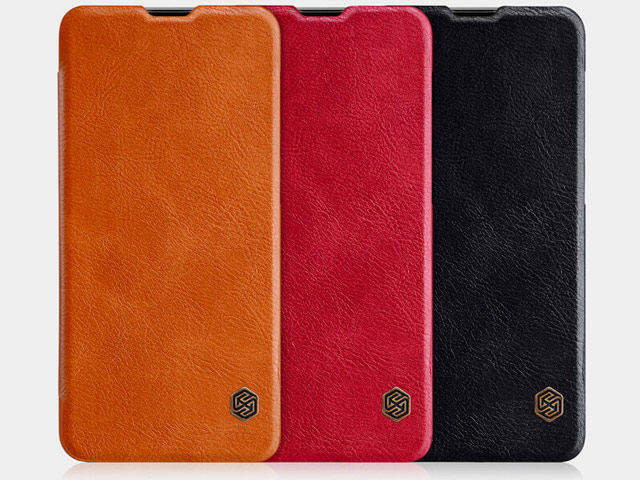 Чехол Nillkin Qin leather case для OnePlus 6T (красный, кожаный)