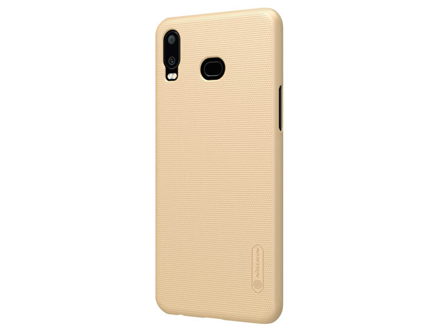 Чехол Nillkin Hard case для Samsung Galaxy A6s (золотистый, пластиковый)