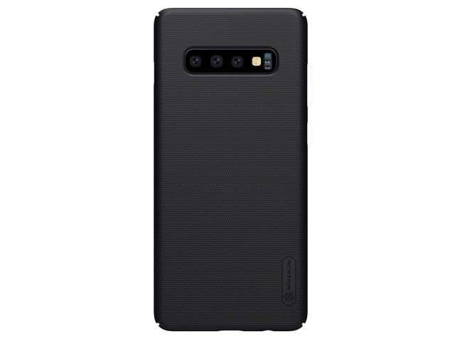 Чехол Nillkin Hard case для Samsung Galaxy S10 plus (черный, пластиковый)