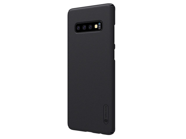 Чехол Nillkin Hard case для Samsung Galaxy S10 plus (черный, пластиковый)