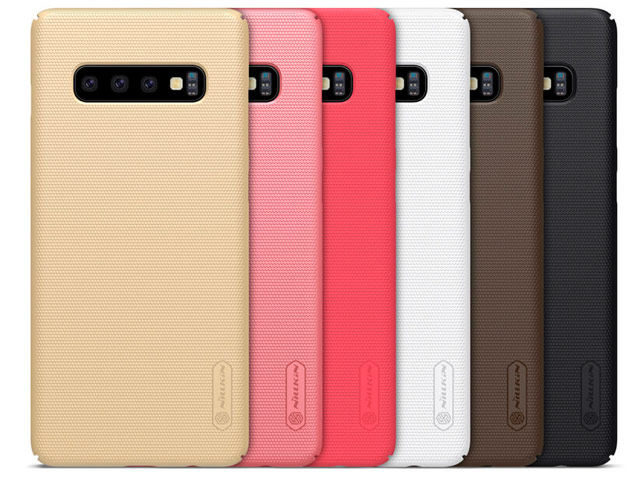 Чехол Nillkin Hard case для Samsung Galaxy S10 plus (черный, пластиковый)