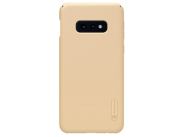 Чехол Nillkin Hard case для Samsung Galaxy S10 lite (золотистый, пластиковый)