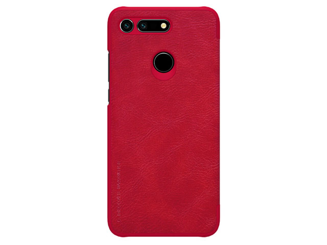 Чехол Nillkin Qin leather case для Huawei Honor V20 (красный, кожаный)