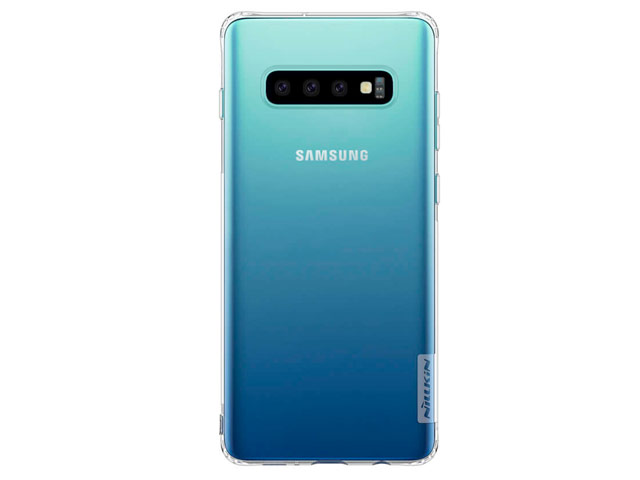 Чехол Nillkin Nature case для Samsung Galaxy S10 plus (прозрачный, гелевый)