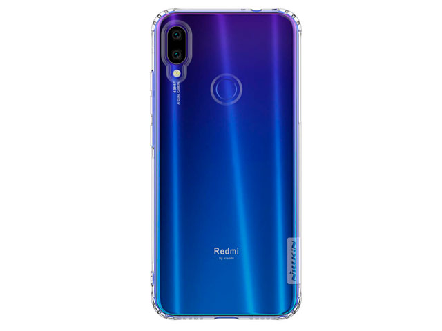 Чехол Nillkin Nature case для Xiaomi Redmi Note 7 (прозрачный, гелевый)