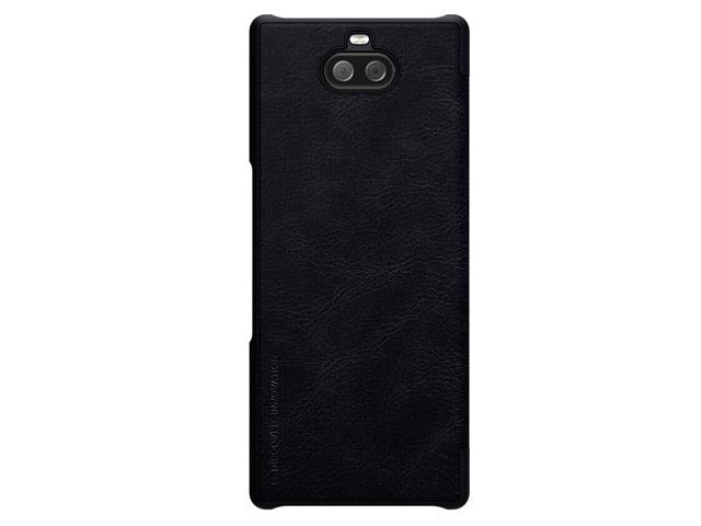 Чехол Nillkin Qin leather case для Sony Xperia 10 plus (черный, кожаный)