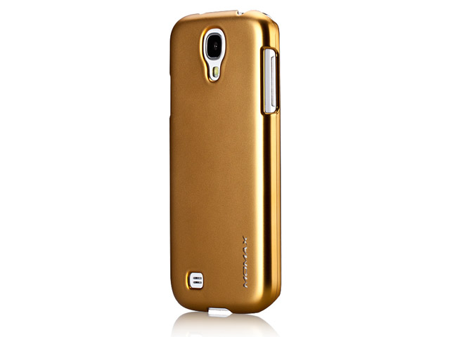 Чехол Momax Ultra Tough Metallic Case для Samsung Galaxy S4 i9500 (золотистый, пластиковый)