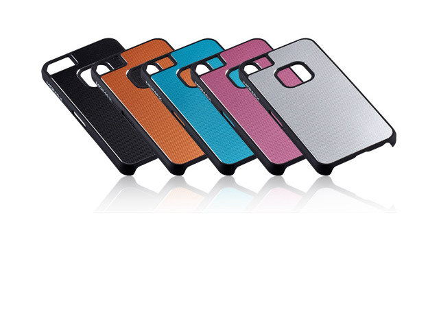 Чехол Momax Feel&Touch Case для Apple iPhone 5 (черный, металический)