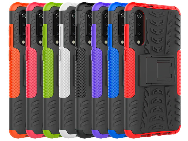 Чехол Yotrix Shockproof case для Xiaomi Mi 9 (красный, пластиковый)